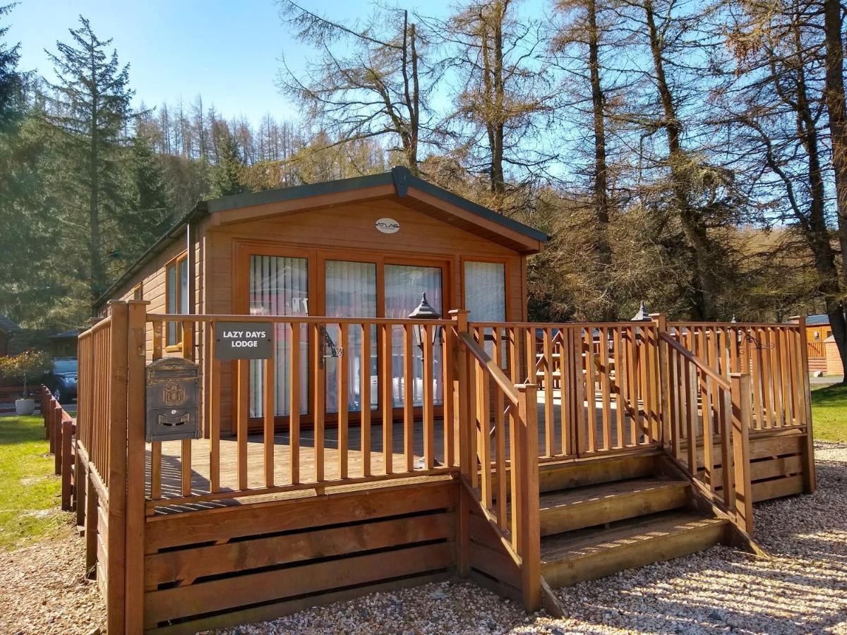 Lazy Days Lodge Glendevon Exterior photo