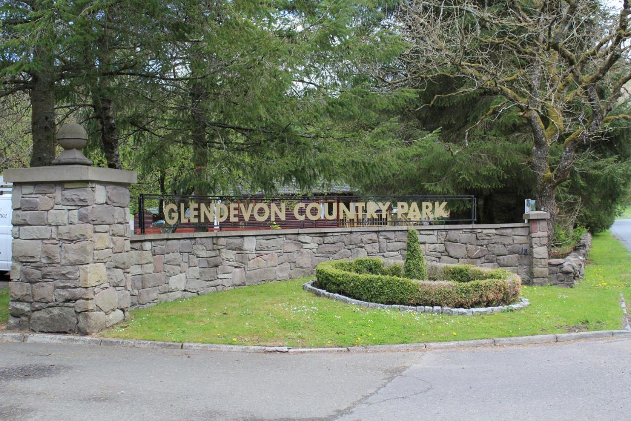 Lazy Days Lodge Glendevon Exterior photo